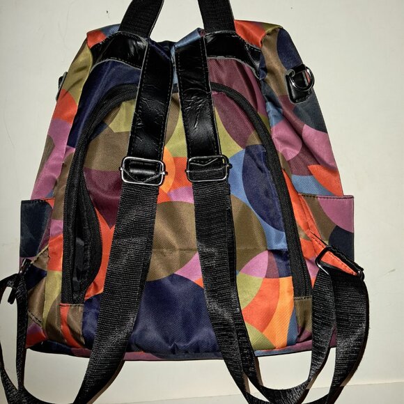 Poaba Multi Color Backpack - Picture 2 of 3